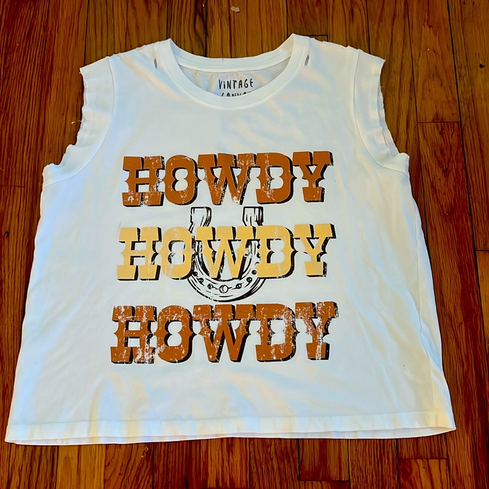 Vintage canvas size small t shirt